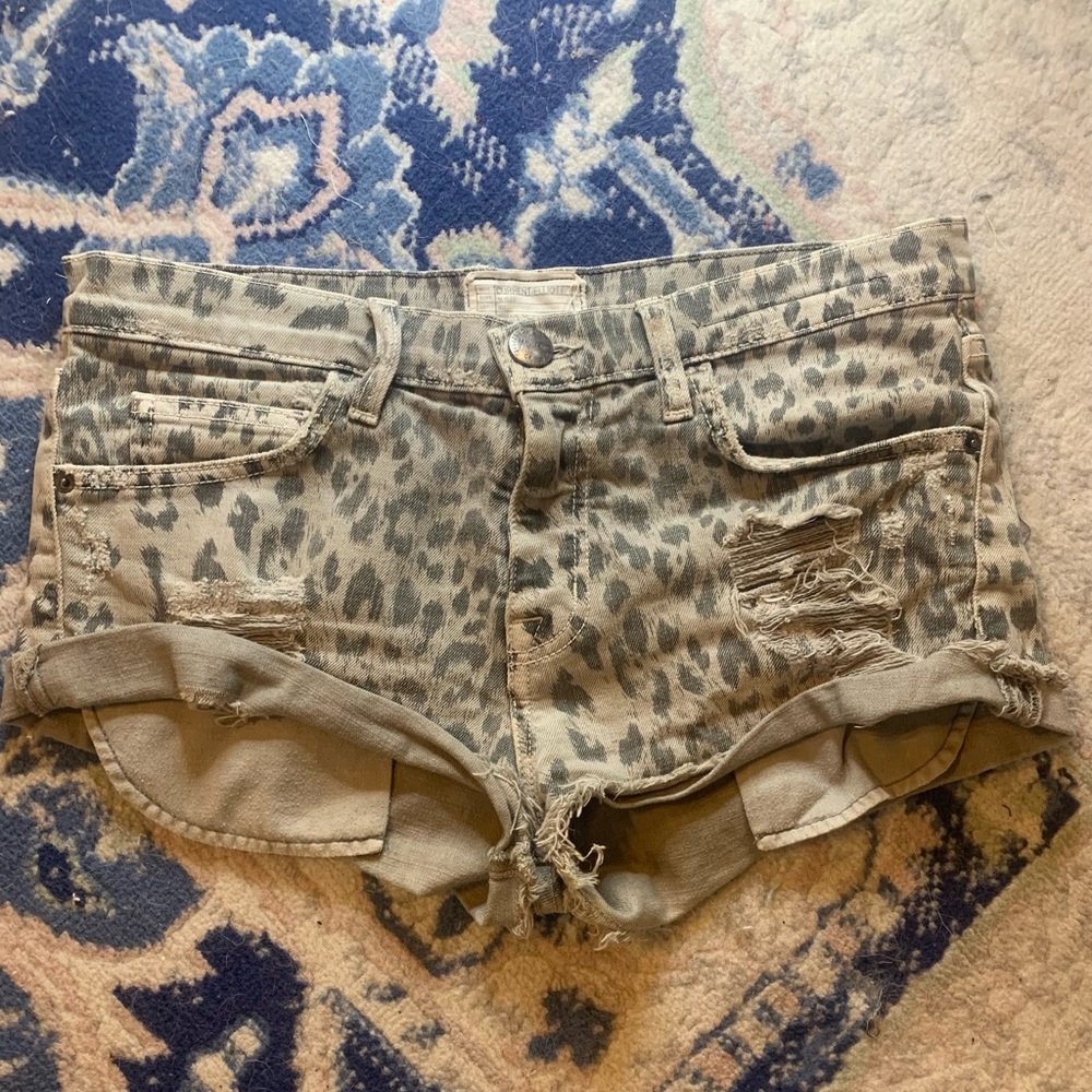 Current Elliot jean shorts